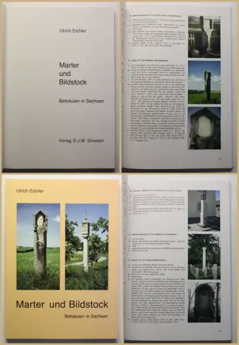 Eichler Marter und Bildstock Betsäulen in Sachsen 2003 Geschichte Geografie sf