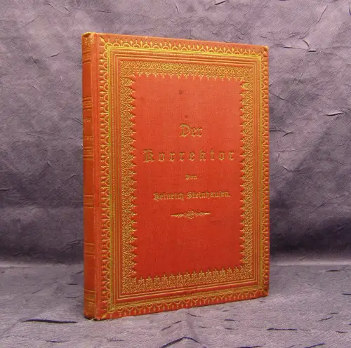 Steinhaufen Der Korrektor Schattenspiele des Lebens 1885 Belletristik mb