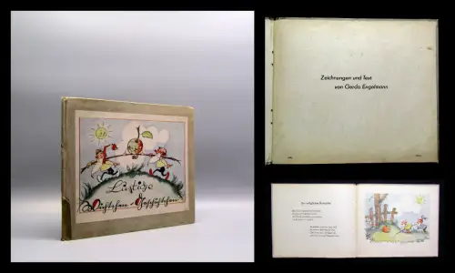 Engelmann Lustige Wichtchen-Geschichten um 1950 Kinderbücher Märchen