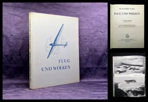 Curry Flug und Wolken 112 Tafeln in Tiefdruck um 1930 Zeppelin- Archiv Bodo Jost