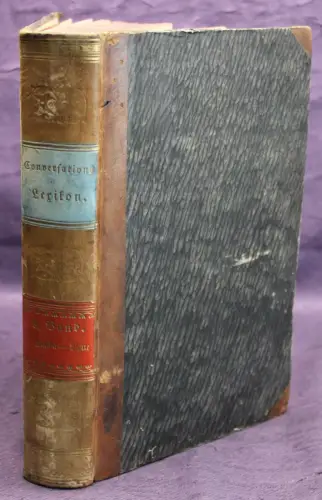 Allgemeine deutsche Real - Encyklopädie 8. Band "Kaaba bis Ligne" 1845 sf