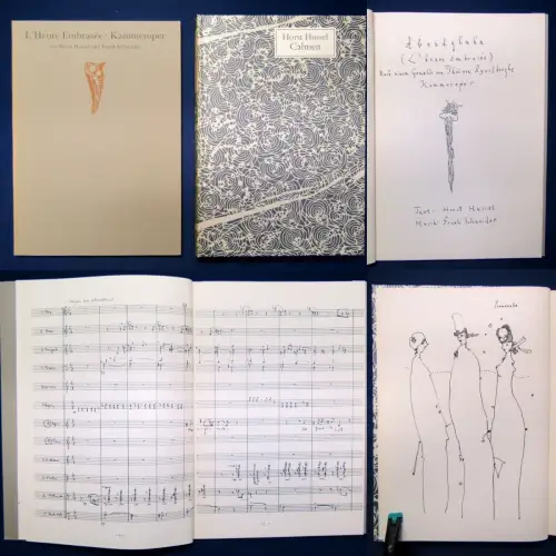 Horst Hussel- Calmen 1985 L `Heure Embrasee Kammeroper Phillip Reclam Verlag js