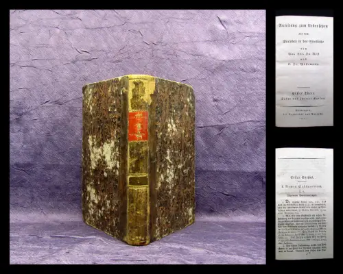 Rost Wüstemann Anleitung zum Uebersetzten vom Deutschen in das Griechische 1820