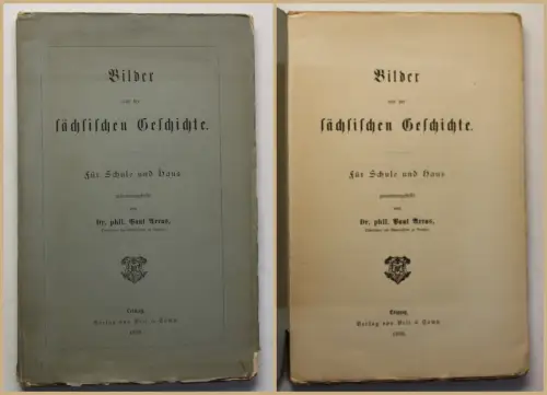 Urras Bilder aus der sächsischen Geschichte 1889 Geografie Sachsen Ortskunde sf
