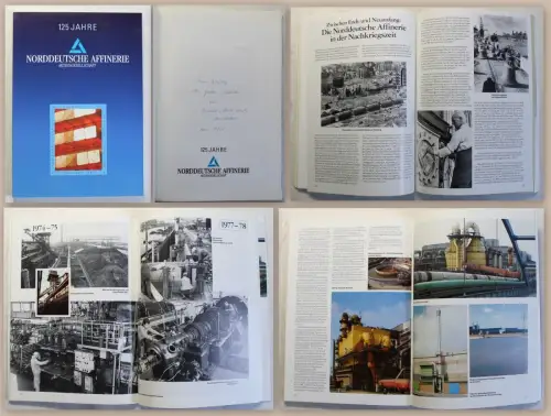 125 Jahre Norddeutsche Affinerie AG 1991 Hamburg Geschichte Festschrift Metal xz