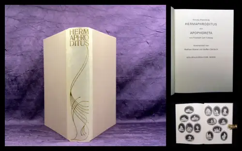 Forberg Antonio Panormita Hermaphroditus mit Apophoreta 1986 Reprint Erotica