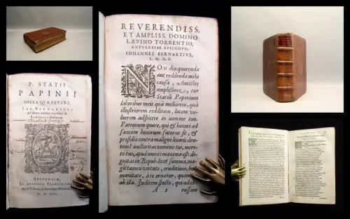 Statius, Publius Papinius P. Statii Papinii Opera quae extant 2 Tle. in 1 1595