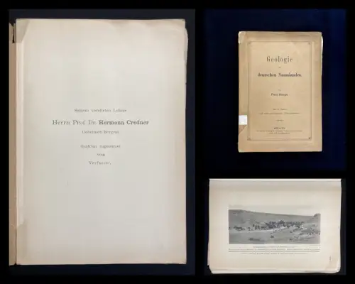 Range, Paul Geologie des deutschen Namalandes.Mit 11 Tafeln u. 1 geol.Karte 1912