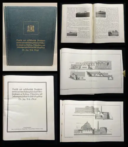Bleyl Baulich und volkskundlich Beachtenswertes aus Freiberg, Schneeberg... 1917