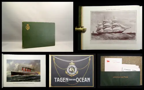 The Cunard Steamship Company Ltd In 4 1/2 Tagen über den Ocean o.J. (1907)