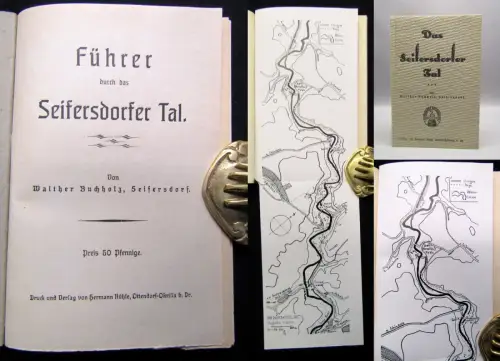 Buchholz, Walter Führer durch das Seifersdorfer Tal *** selten *** Sachsen