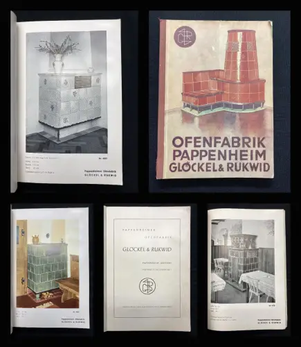 Ofenfabrik Pappenheim Katalog von der Ofenfabrik Pappenheim Glöckler & Rukwid