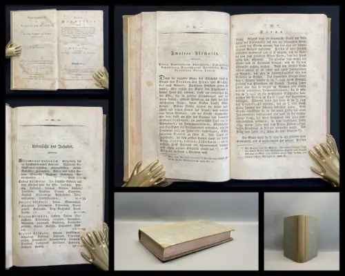 Lindau Neuer Wegweiser durch das meißnische Hochland 1820 Landeskunde Sachsen