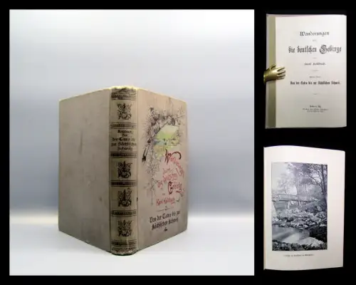 Kollbach, Karl Von der Tatra bis zur Sächsischen Schweiz 1897 Wanderungen