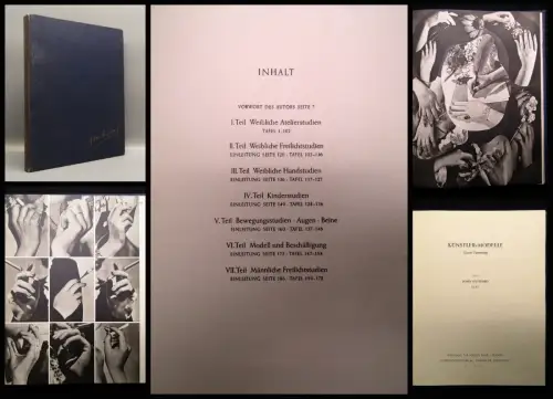 Everard John Künstler-Modelle Zweite Sammlung ca.1956 Atelierstudien,Freilicht