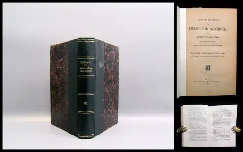 Dobenecker Zeitschrift des Vereins für Thüringische Geschichte Neue Folge 24. Bd