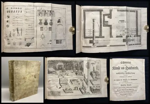Schreber Schauplatz der Künste und Handwerke[...]5.Bd. apart 1766