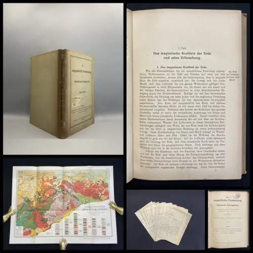 Göllnitz, Oskar Die magnetische Vermessung des Sächsischen Staatsgebietes. 1919
