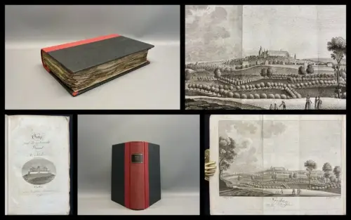 Klebe Gotha und die umliegende Gegend 1796 Orts- und Landeskunde Thüringen