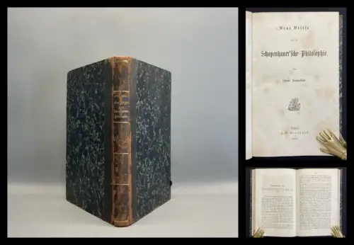 Frauenstädt Neue Briefe über die Schopenhauer´sche Philosophie 1876  sehr selten