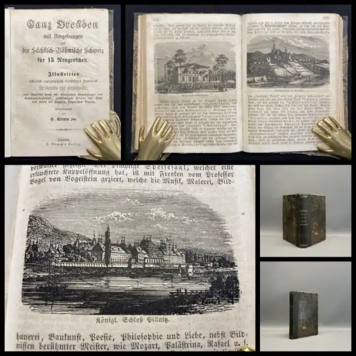 Klemm H. jun. Ganz Dresden mit Umgebungen und die Sächsisch- Böhmische Schweiz