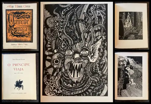 Osswald, Maria Henriques O Principie Viaja. Illustrado por Artur Da Fonseca sign