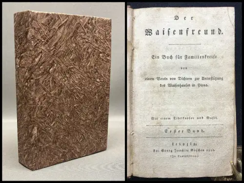 Verein von Dichtern Der Waisenfreund. Ein Buch für Familienkreise. 1.Bd. apart