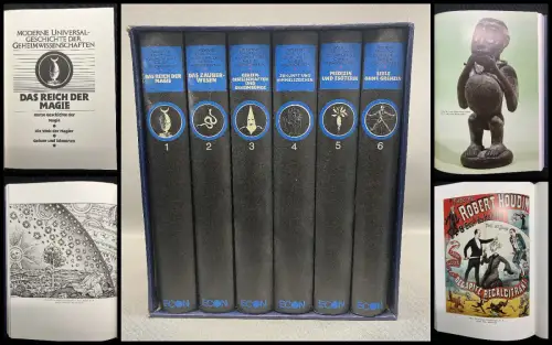Steigemann Moderne Universalgeschichte der Geheimwissenschaften. Bd.1-6 Okkulta