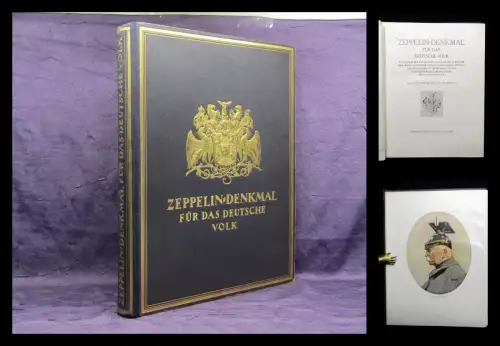 Hildebrandt Zeppelin- Denkmal für das deutsche Volk 25-Jähriges Jubiläum um 1925