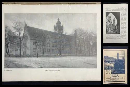 Verein zur Förderung Fremdenverkehr Jena als Universität u. Stadt im Sommer 1913