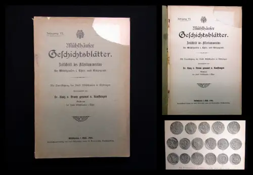 Brunn Mühlhäuser Geschichtsblätter Jhg VI. Zeitschrift Altertumsverein 1905