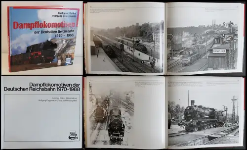 Fiegenbaum - Dampflokomotiven der Deutschen Reichsbahn 1970-1988 - 1998-  xz