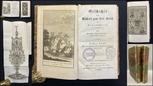 Königsdorfer Geschichte des Klosters zum heil. Kreutz in Donauwörth 2  Bde.1819