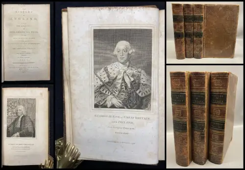 Adolphus History of England, from the Accession of King George the Third 3 Bde.