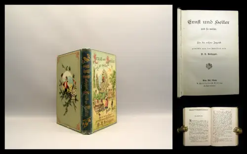 Rosegger Ernst und heiter und so weiter um 1900 Literatur Lyrik Belletristik