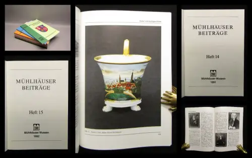 Mühlhäuser Beiträge Hefte 14-18 und 23 gesamt 6 Hefte 1991-2000 Landeskunde