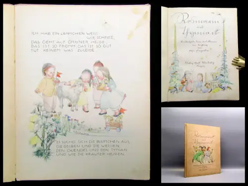 Eisgruber Rosmarin und Thymian Kinderspiele Tiere u Blumen im Frühling 1949