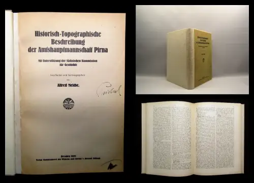 Meiche Historisch-Topographische Beschreibung der Amtshauptmannschaft Pirna 1927