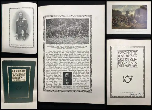 Geschichte des königlichen Schützenregiments" Prinz Georg " Nr.108