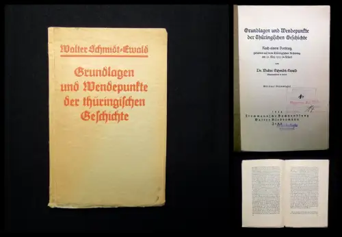 Ewald,Schmidt Walter Grundlagen und Wendepunkte der thüringischen Geschichte