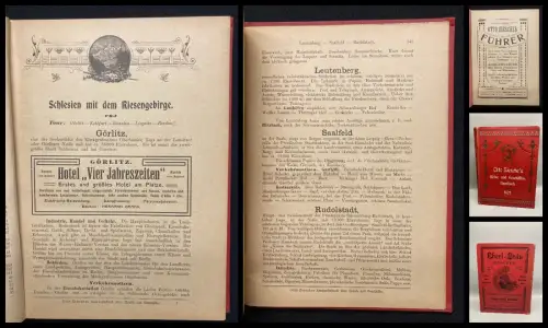 Otto Ziesches Führer durch einige Teile Sachsens, Schlesien mit d. Riesengebirge