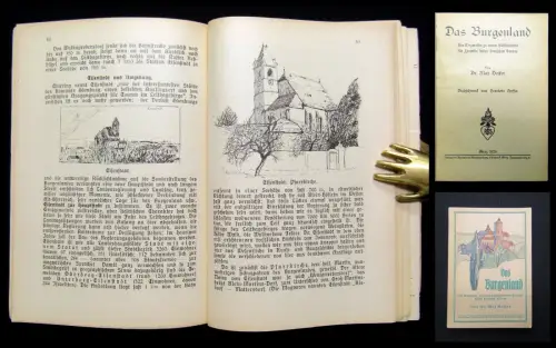 Hoffer Das Burgenland Ein Wegweiser zu seinen Schönheiten für Freunde 1926
