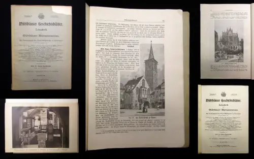 Heydenreich, Eduard Mühlhäuser Geschichtsblätter Jhg. 2, 1 Lichtdrucktafel