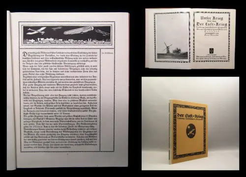 Bejeuhr Der Luft-Krieg Luftschiffahrt Flugwesen um 1915 Militär Militaria