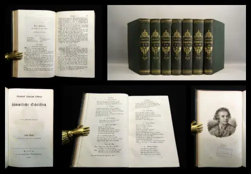 Lessing, Gotthold Ephraim Sämmtliche Schriften 13 in 7 Bde 1838-40 Klassiker