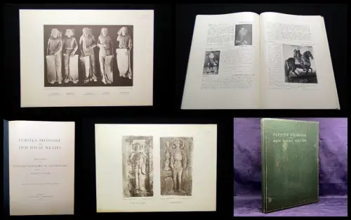 Fürsten-Bildnisse aus dem Hause Wettin 1906 Koll. komplett 100 Tafeln 1 Beigabe