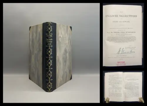 Dünkelberg Das englische Vollblutpferd und seine Zuchtauswahl 1902 Technik