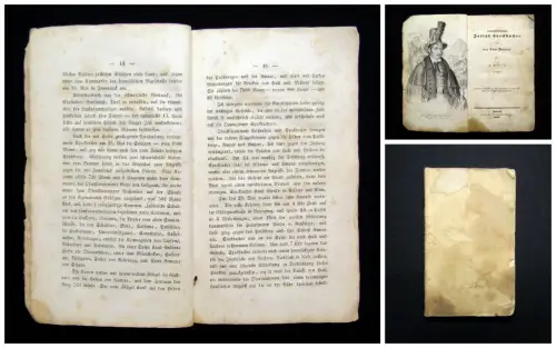 Landesschützenmajor Joseph Speckbacher und sein Sohn 1842 lithogr. Titelporträt