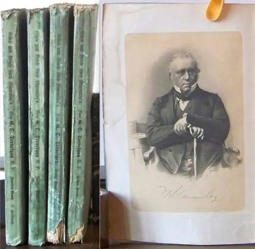 Leben und Briefe Lord Macaulay's Biografie 1876 4 Bd. komplett Selten AA