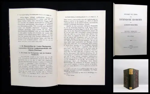 Zeitschrift des Vereins für Thüringische Geschichte Neue Folge 9. Bd 1895